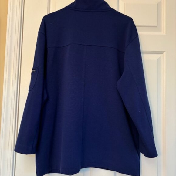 Blast Studio Navy Blue Jacket Size PS Three Zippered Pockets - Picture 4 of 5